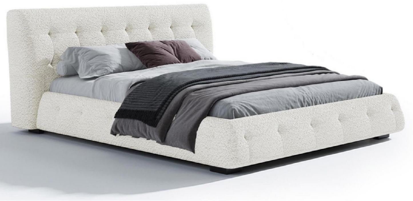 欣家居 實木框架 高回彈海綿 生態皮 大床 LPBX219FC