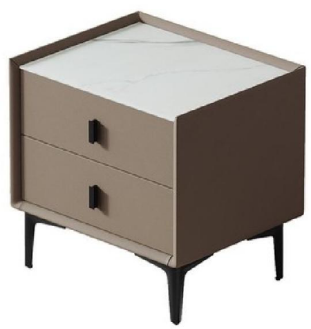 欣家居 密度板 海綿 巖板 五金 實木抽 床頭櫃 LPGN208FC