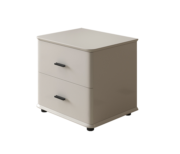 欣家居 中纖板 仿皮 實木抽 床頭櫃 LPGN214