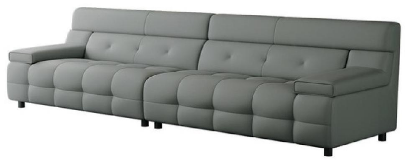 欣家居 實木 合金腳 四人位沙發 LPS0678