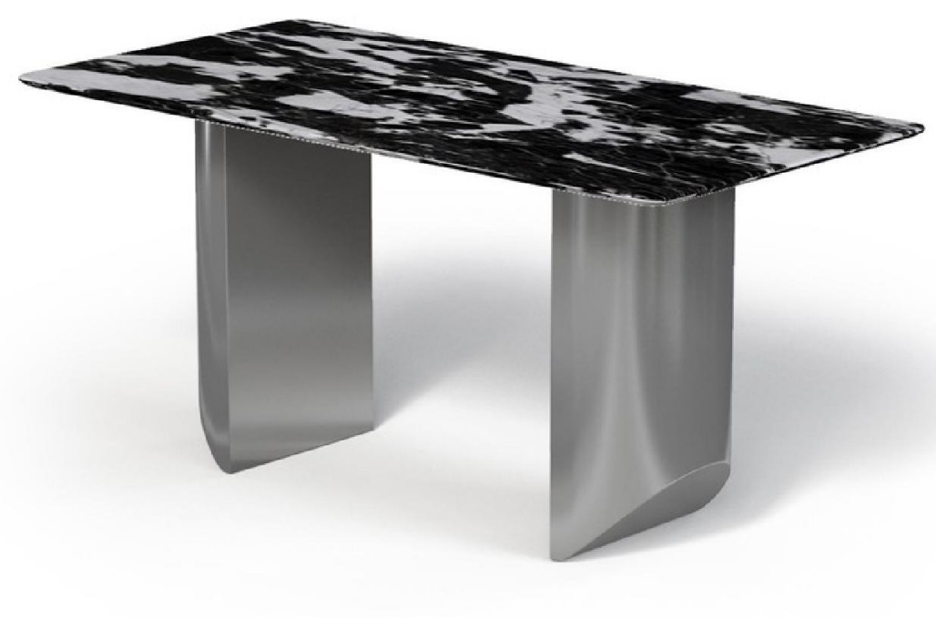 欣家居 不銹鋼 超晶石 餐桌 LPZD272D