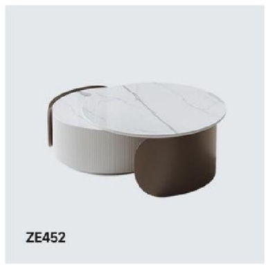 欣家居 雪山石巖板 淺棕色E1級中纖板 松木抽鬥 茶幾 LPZE452