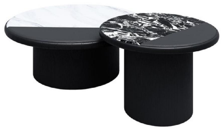 欣家居 微晶石 E1級中纖板 茶幾組合 LPZE530