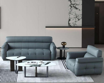 欣家居 現代簡約風 小戶型客廳 貓抓皮沙發YSH-351#