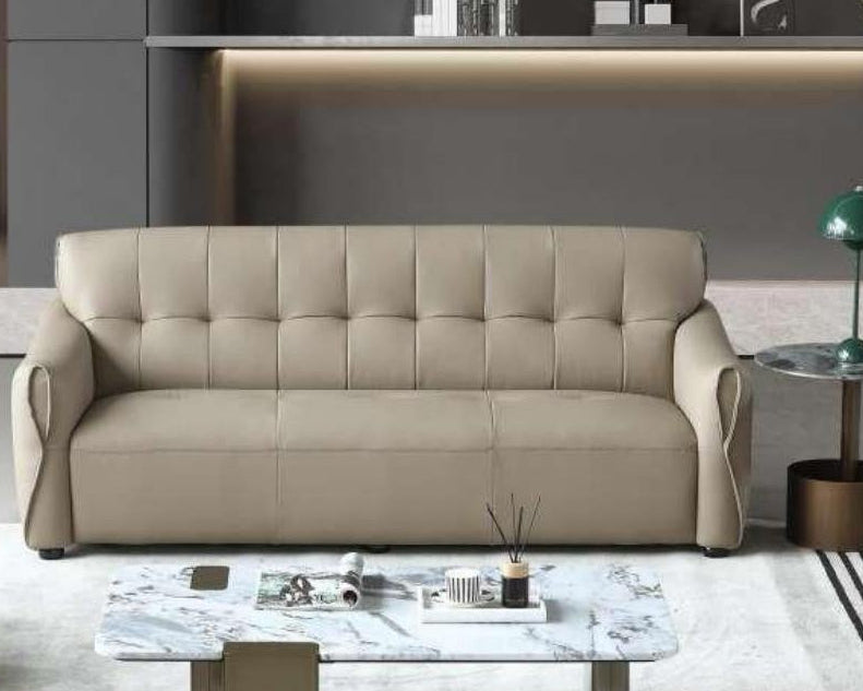 欣家居 現代義式極簡 貓抓皮沙發 小戶型客廳直排YSH-352