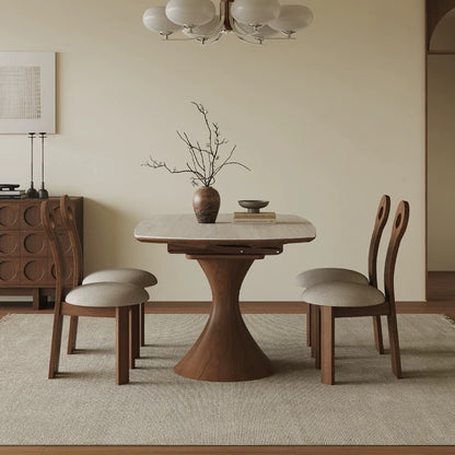 欣家居 北歐中古剎寂風 實木椅子 鑰匙餐椅  QY