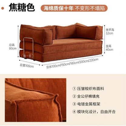 欣家居 壓縮沙發 折疊沙發床 小戶型組合沙發JGK-09