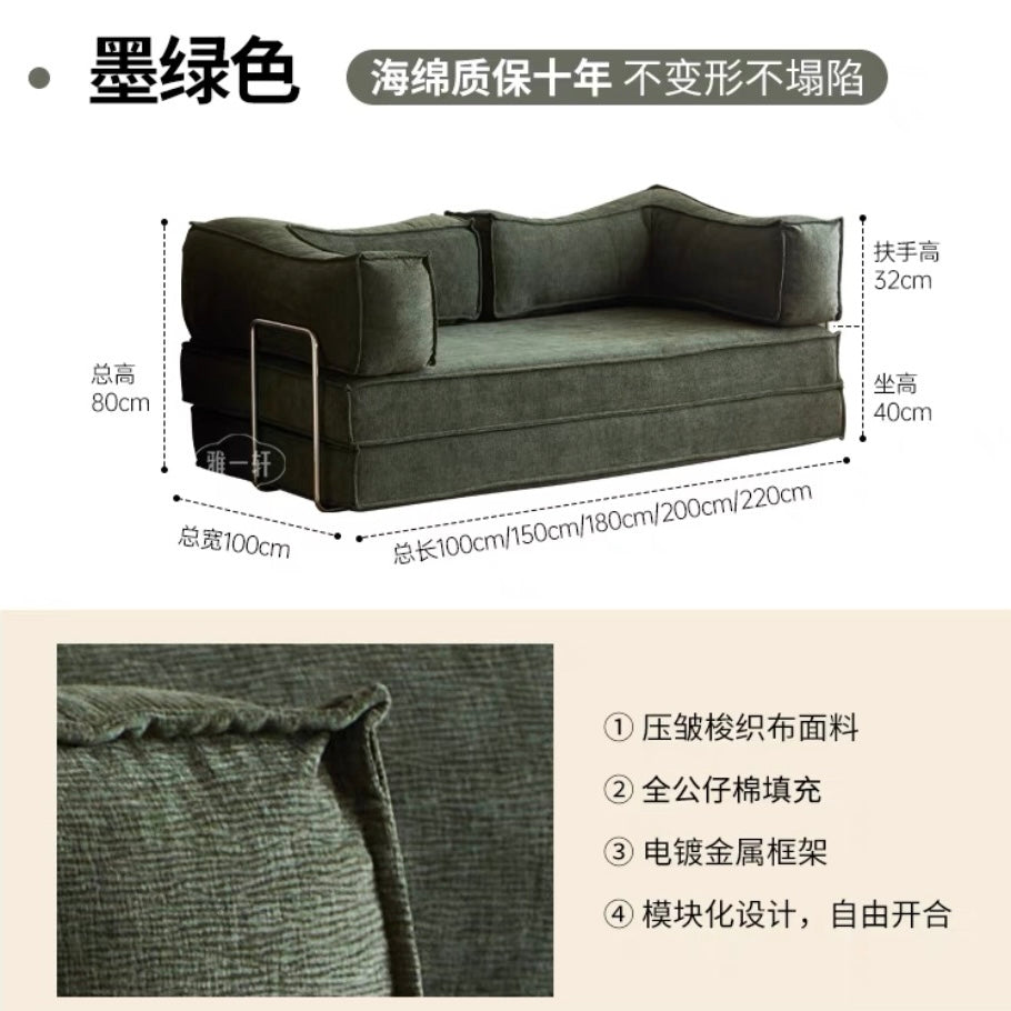 欣家居 壓縮沙發 折疊沙發床 小戶型組合沙發JGK-09