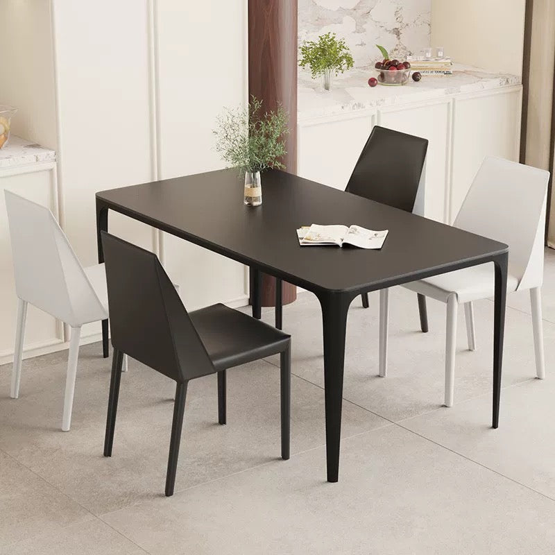 欣家居 現代義式 高級輕奢風 網紅奶油風 馬鞍皮餐椅YX665