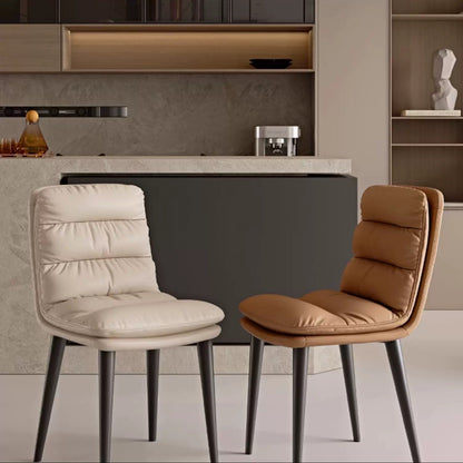 欣家居 現代簡約  輕奢高級感辦公椅 家用餐椅麵包椅