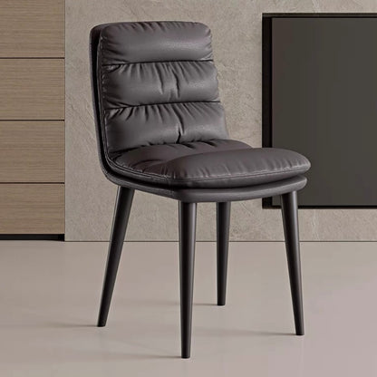 欣家居 現代簡約  輕奢高級感辦公椅 家用餐椅麵包椅