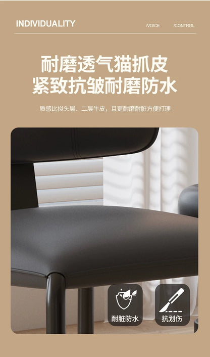 欣家居 義式現代簡約 設計師新款 家用餐桌椅