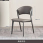 欣家居 義式極簡 現代輕奢 咖啡廳軟包休閒椅 家用餐桌椅YX575BB