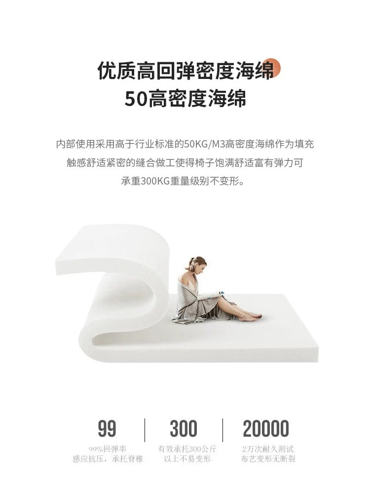 欣家居 義式極簡 現代輕奢 咖啡廳軟包休閒椅 家用餐桌椅YX575BB