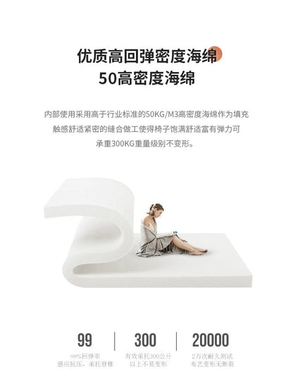 欣家居 義式極簡 現代輕奢 咖啡廳軟包休閒椅 家用餐桌椅YX575BB