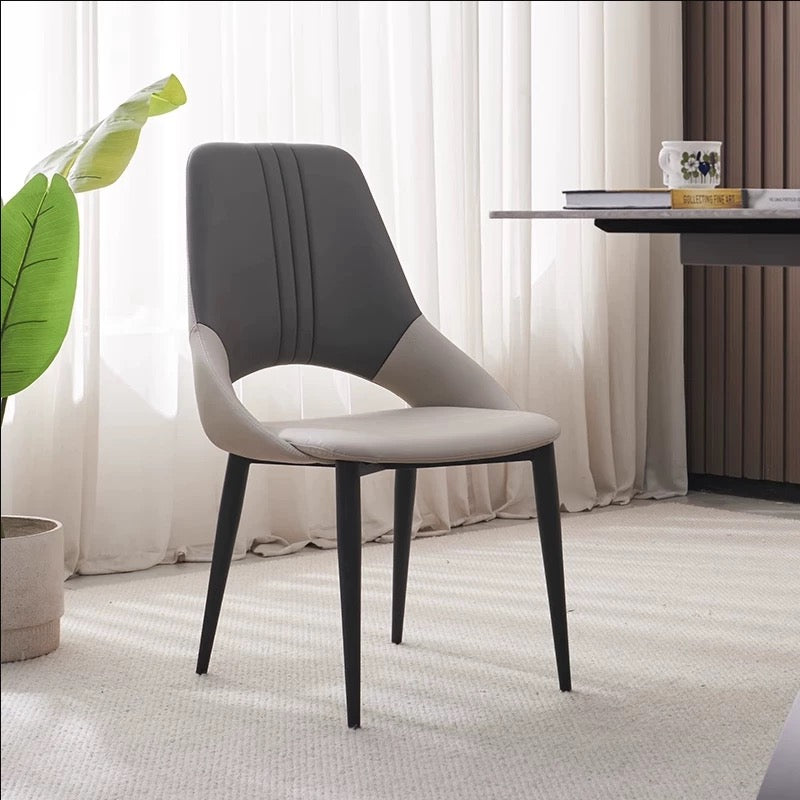 欣家居 義式極簡 輕奢高級感 2025新款休閒椅 餐桌椅YX661