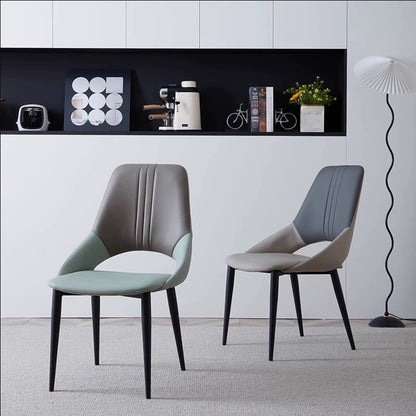 欣家居 義式極簡 輕奢高級感 2025新款休閒椅 餐桌椅YX661