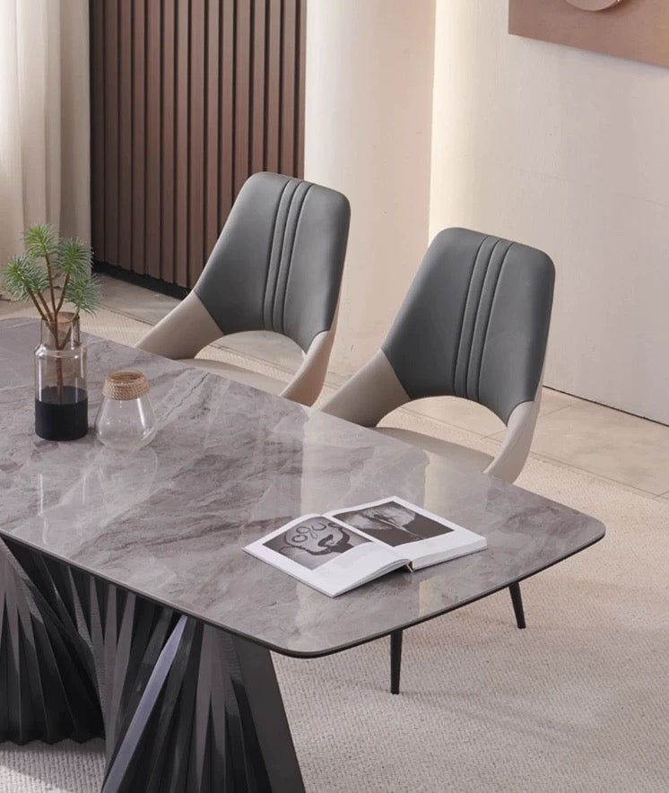 欣家居 義式極簡 輕奢高級感 2025新款休閒椅 餐桌椅YX661