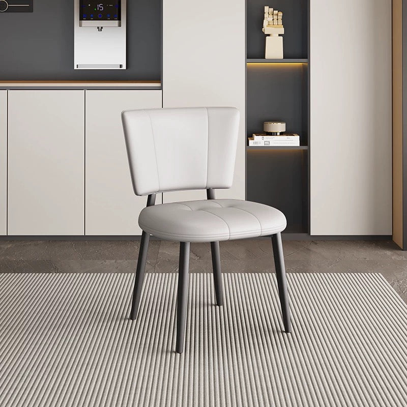 欣家居 義式現代簡約 輕奢高級感 軟靠背餐桌椅 YX687