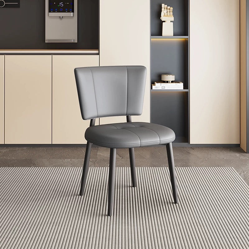 欣家居 義式現代簡約 輕奢高級感 軟靠背餐桌椅 YX687