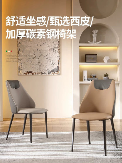 欣家居 義式簡約 現代高級感休閒洽談椅 客廳餐桌椅YX538