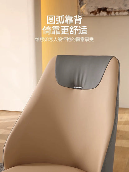 欣家居 義式簡約 現代高級感休閒洽談椅 客廳餐桌椅YX538