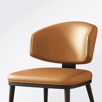 欣家居 義式極簡 網紅真皮餐椅 現代簡約家用餐桌椅YX641FC