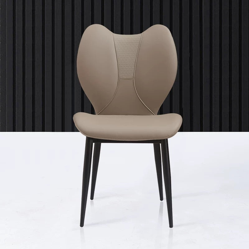 欣家居 義式極簡 洽談靠背椅 家用餐桌椅YX576BB