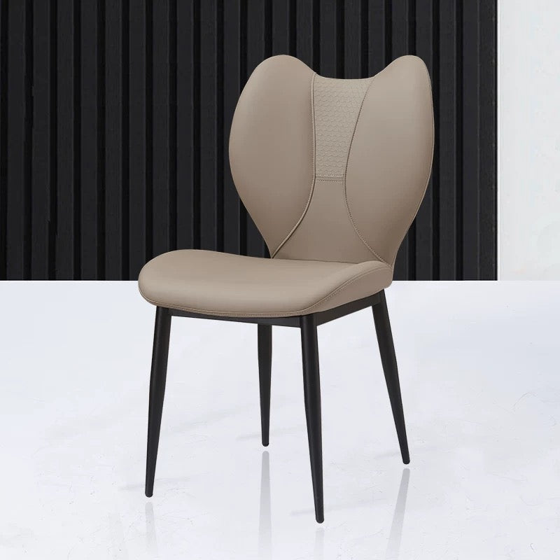 欣家居 義式極簡 洽談靠背椅 家用餐桌椅YX576BB