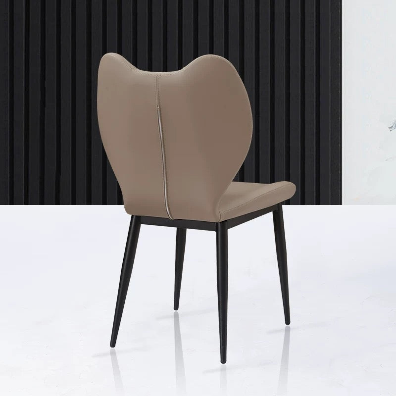 欣家居 義式極簡 洽談靠背椅 家用餐桌椅YX576BB