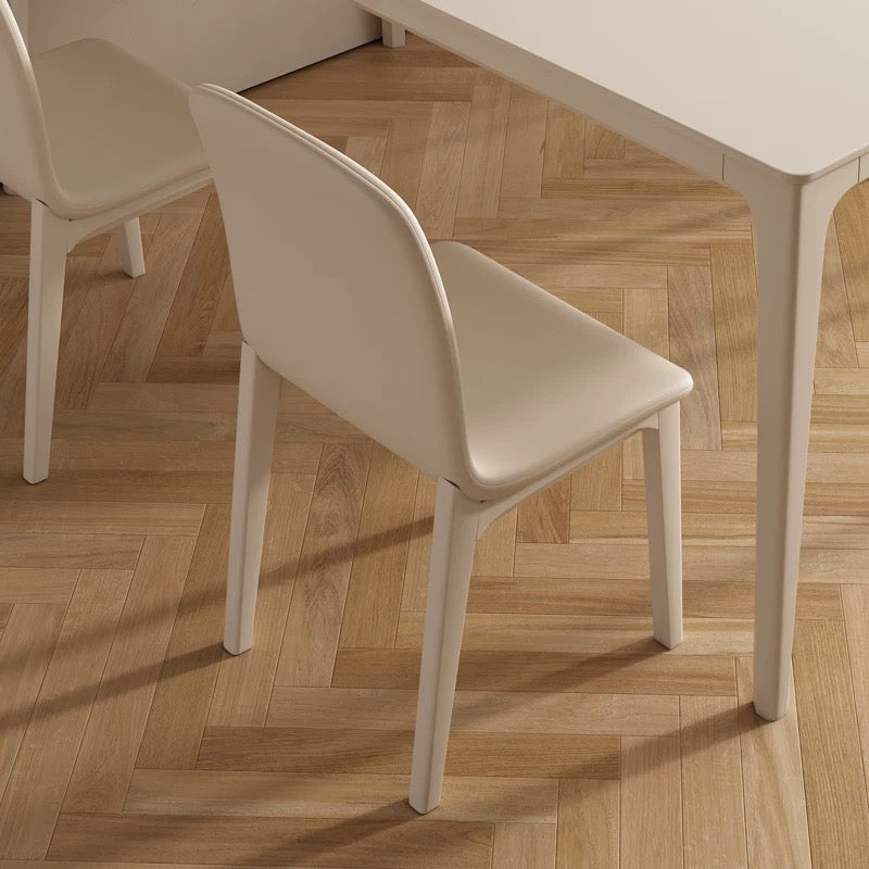 欣家居 北歐簡約 現代奶油風 高級感餐桌椅