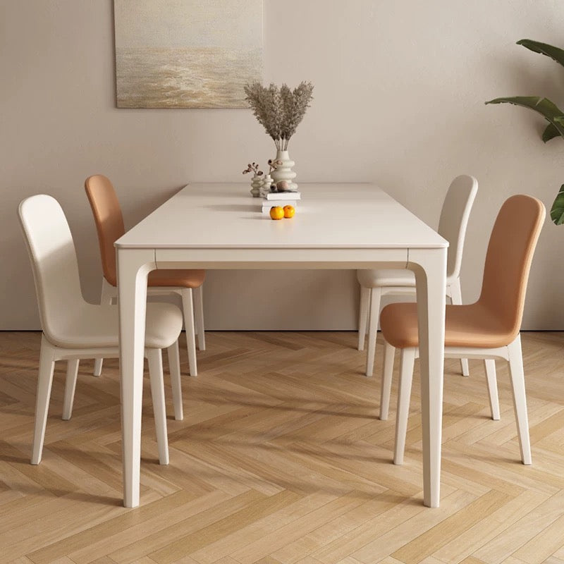 欣家居 北歐簡約 現代奶油風 高級感餐桌椅