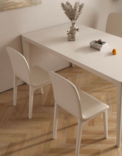 欣家居 北歐簡約 現代奶油風 高級感餐桌椅