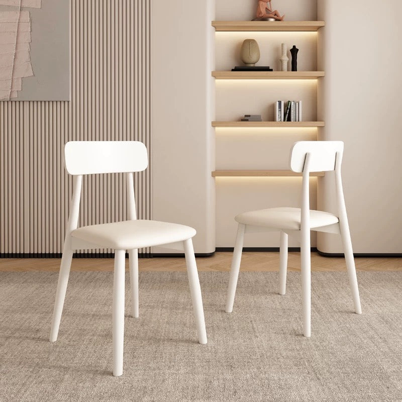 欣家居 奶油日式風 現代休閒餐桌椅 洽談椅