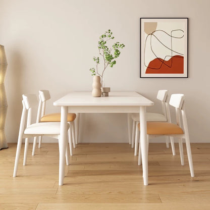 欣家居 奶油日式風 現代休閒餐桌椅 洽談椅