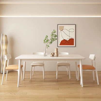 欣家居 奶油日式風 現代休閒餐桌椅 洽談椅