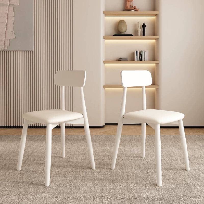 欣家居 奶油日式風 現代休閒餐桌椅 洽談椅