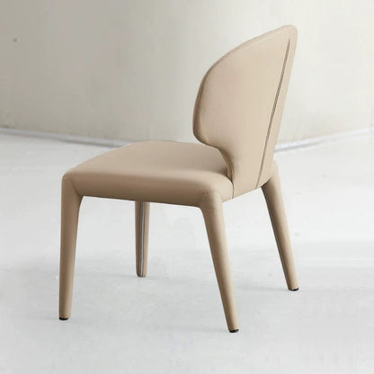 欣家居 義式簡約 現代高級感 貓抓皮餐椅 輕奢家用餐椅