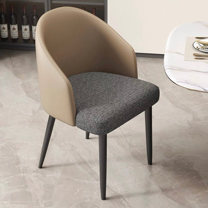 欣家居 義式極簡 設計師新款 現代高級感皮革餐椅YX647FD