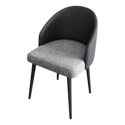 欣家居 義式極簡 設計師新款 現代高級感皮革餐椅YX647FD