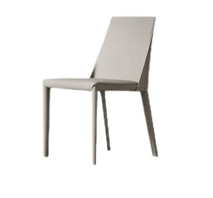 欣家居 現代義式 高級輕奢風 網紅奶油風 馬鞍皮餐椅YX665