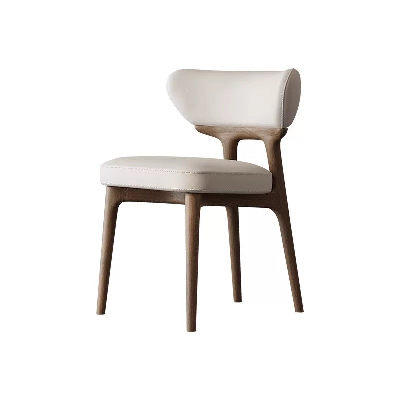 欣家居 現代簡約風格 北歐實木椅子 枕頭餐椅  QY