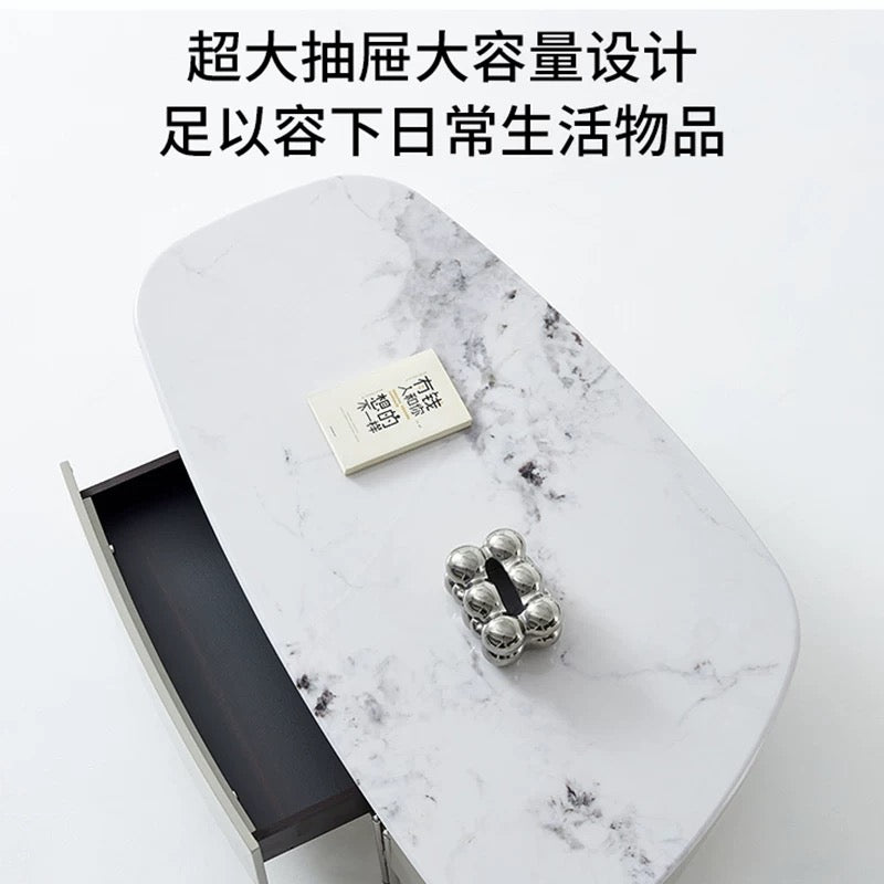 欣家居 2025新款義式極簡風 微晶石茶几電視櫃LPZE462GT169