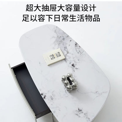 欣家居 2025新款義式極簡風 微晶石茶几電視櫃LPZE462GT169