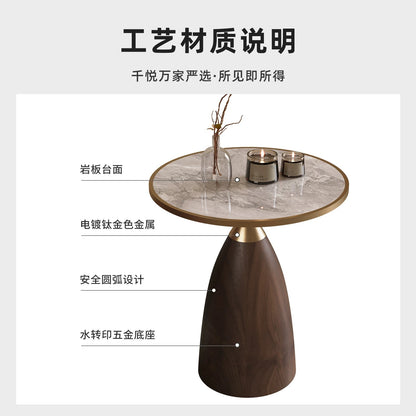 欣家居 義式現代 輕奢高級感 客廳茶几 可移動小戶型 岩板小茶几