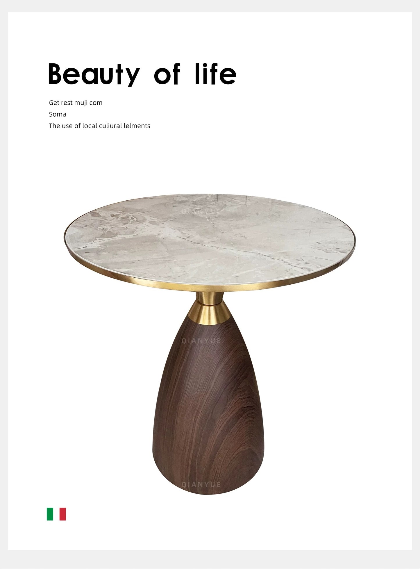 欣家居 義式現代 輕奢高級感 客廳茶几 可移動小戶型 岩板小茶几