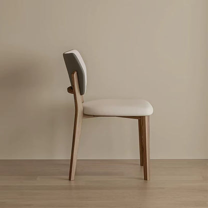 欣家居 北歐風 現代簡約 白蠟木實木餐椅