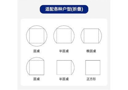 欣家居 北欧风 简约时尚 小户型餐桌 方圓兩用伸縮岩板餐桌