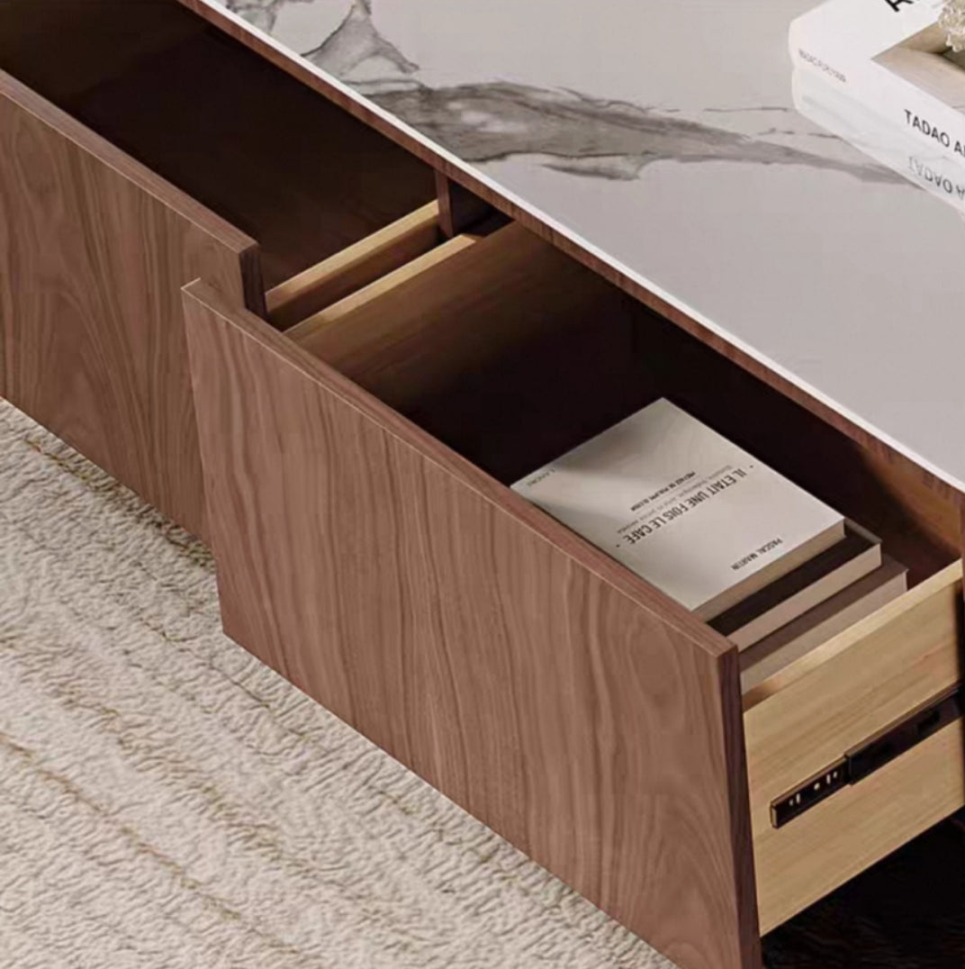 欣家居 北歐現代風 現代簡約 小戶型實木茶几