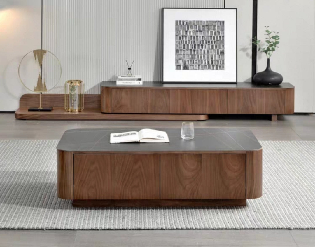 欣家居 北歐現代風 中古高級實木櫃 電視櫃